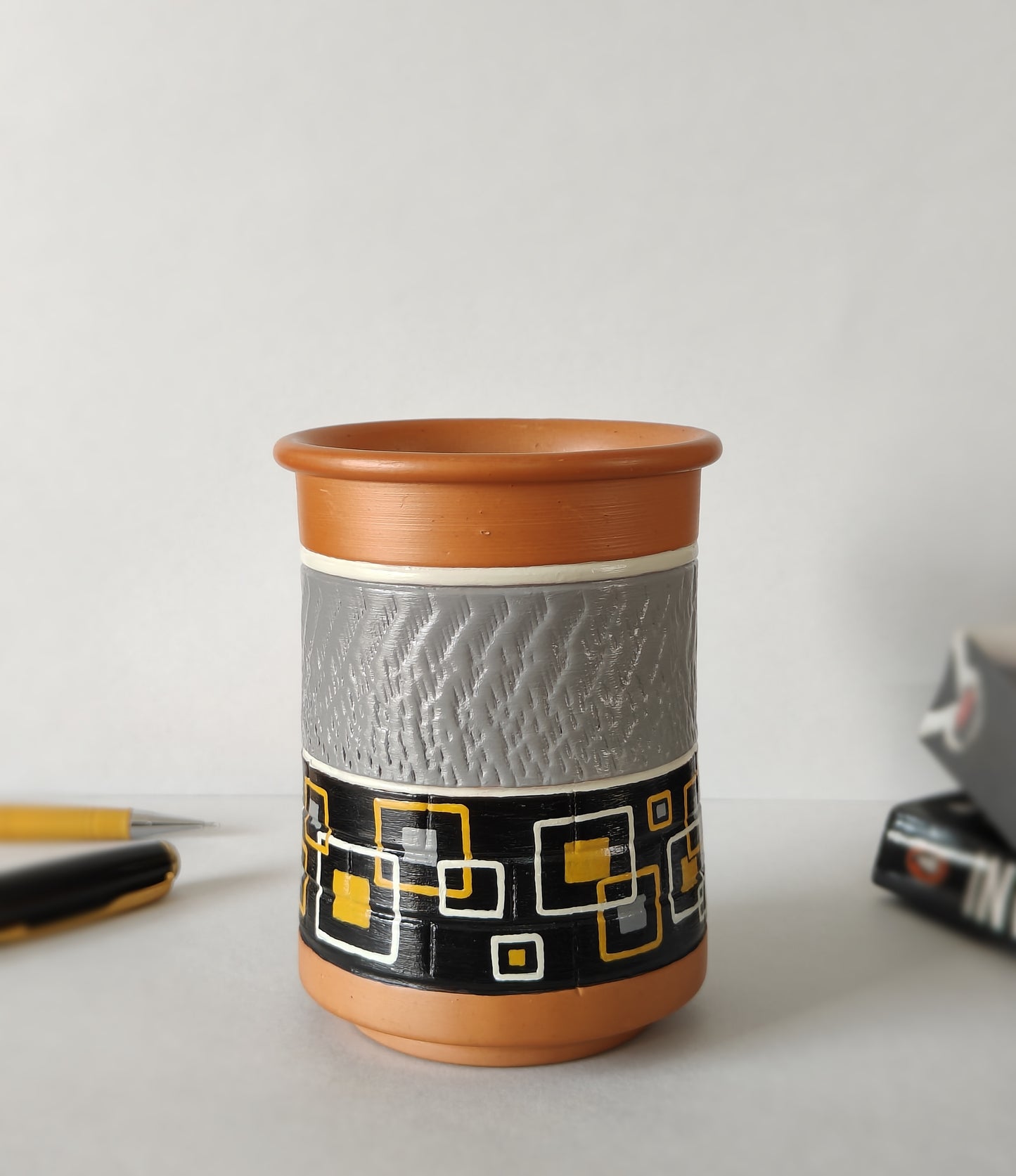 The Boxed Elegance Terracotta Tea Mug