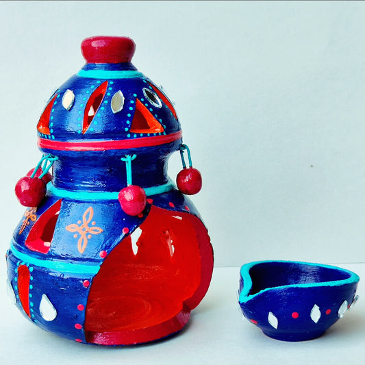 Rangriti Diya Blue