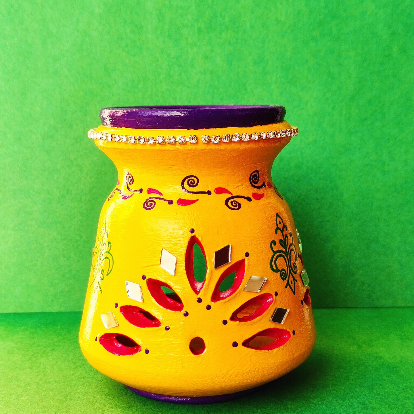 Mangaldeep Diya Yellow