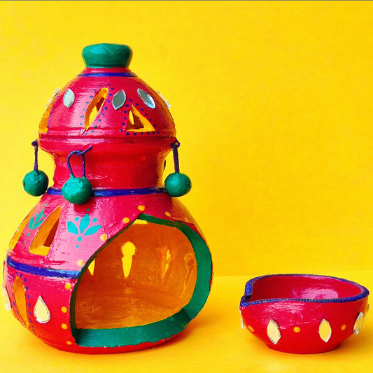 Rangriti Diya Pink